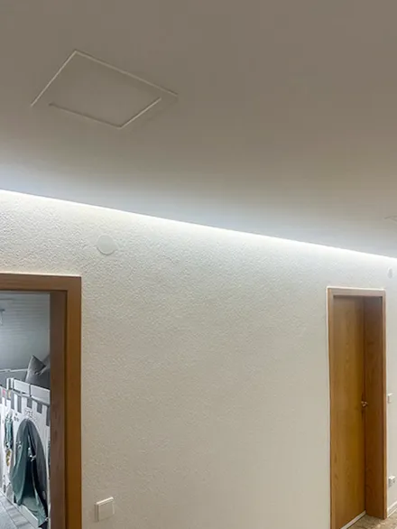 Indirekte Deckenbleuchtung